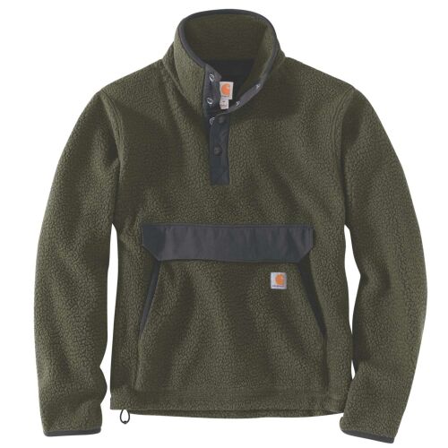 Carhartt Herren Fleece Pullover Relaxed Fit Basil Heather L
