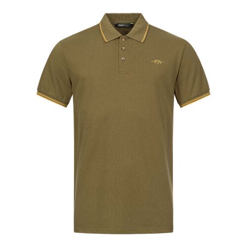 Blaser Herren Polo Shirt 22 Dunkeloliv