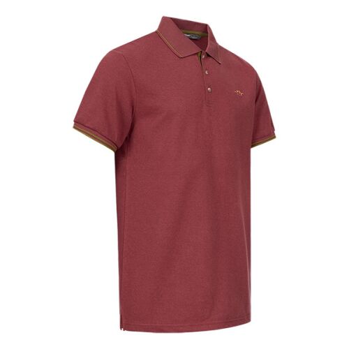 Blaser Herren Polo Shirt 22 bordeaux