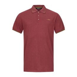 Blaser Herren Polo Shirt 22 bordeaux