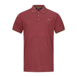 Blaser Herren Polo Shirt 22 bordeaux L