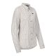 Blaser Damen Bluse Juna oliv/beige kariert 36