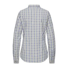 Blaser Damen Bluse Juna oliv/blau kariert 34