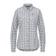 Blaser Damen Bluse Juna oliv/blau kariert 38