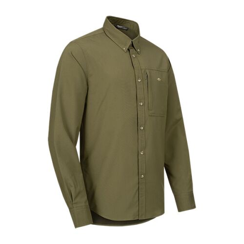 Blaser Herren AirFlow Hemd dunkel oliv S