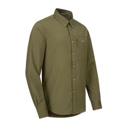 Blaser Herren AirFlow Hemd dunkel oliv S