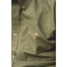 Blaser Herren AirFlow Hemd dunkel oliv S