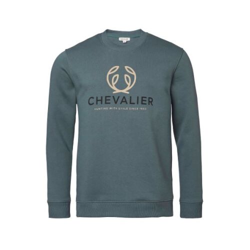 Chevalier Herren Logo Sweatshirt Stormy Blau