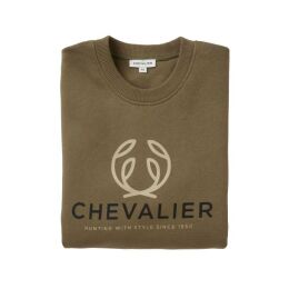 Chevalier Herren Logo Sweatshirt Forest Gr&uuml;n