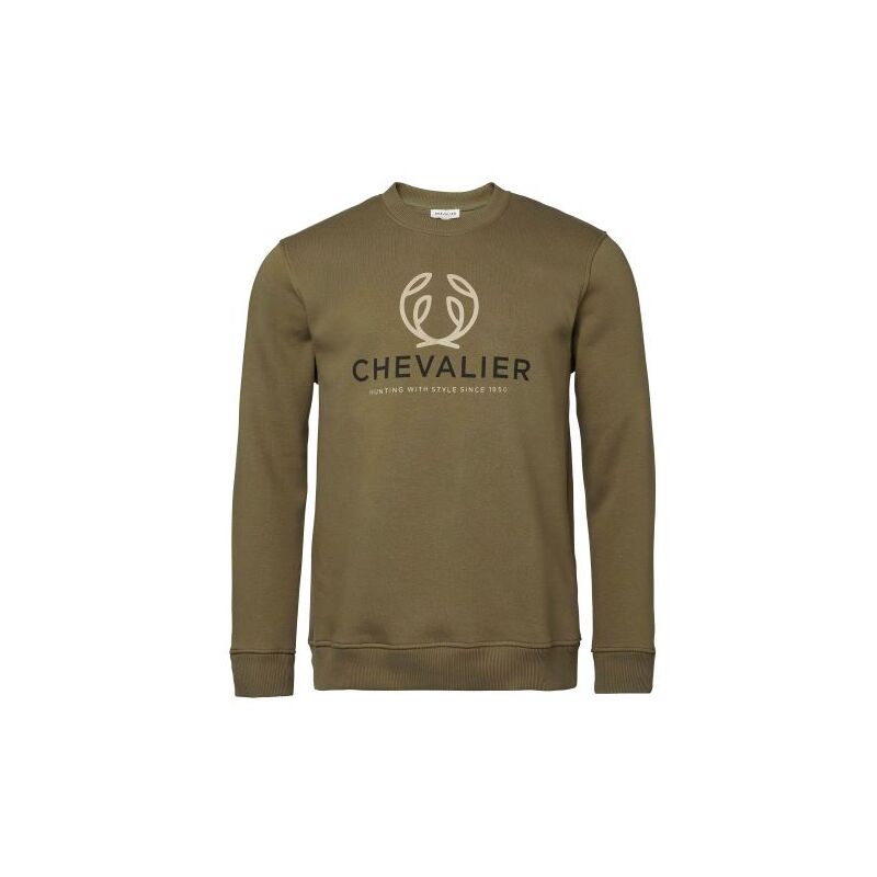 Chevalier Herren Logo Sweatshirt Forest Green, 79,90 €