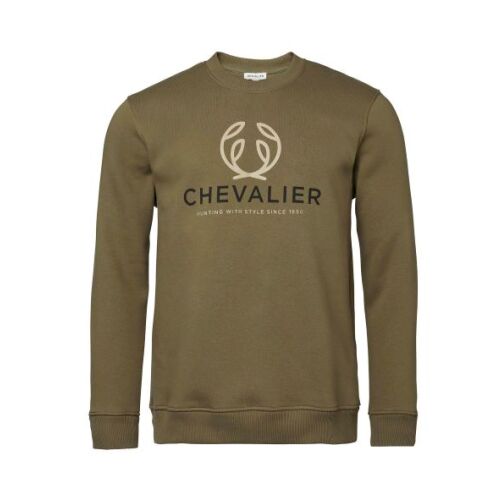 Chevalier Herren Logo Sweatshirt Forest Grün 3XL