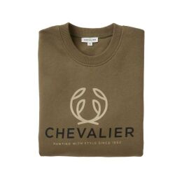 Chevalier Herren Logo Sweatshirt Forest Gr&uuml;n 3XL
