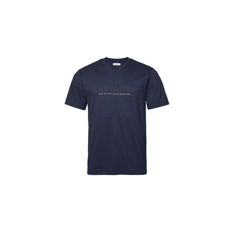 Chevalier Herren Logo T-Shirt Stormy Blau