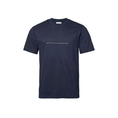 Chevalier Herren Logo T-Shirt Stormy Blau