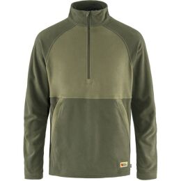 Fj&auml;llr&auml;ven Herren Pullover Vardag Lite Fleece Laurel Green-Light Olive S
