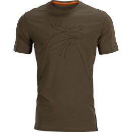 Hrkila Herren Graphic T-Shirt 2er-Pack Willow green/Grey 4XL