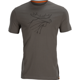 H&auml;rkila Herren Graphic T-Shirt 2er-Pack Willow green/Grey 4XL