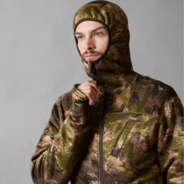 H&auml;rkila Herren Fleecehoodie Deer Stalker Camo