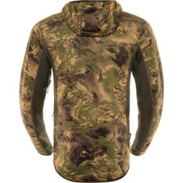 H&auml;rkila Herren Fleecehoodie Deer Stalker Camo AXIS MSP@Forest green M