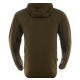 Härkila Herren Fleecehoodie Deer Stalker Willow green/Shadow brown M