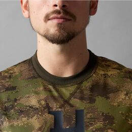 H&auml;rkila Herren Langarmshirt Deer Stalker Camo AXIS MSP@Forest green S