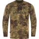 Härkila Herren Langarmshirt Deer Stalker Camo AXIS MSP@Forest green L