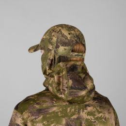 H&auml;rkila Kappe Deer Stalker Camo mit Tarnnetz