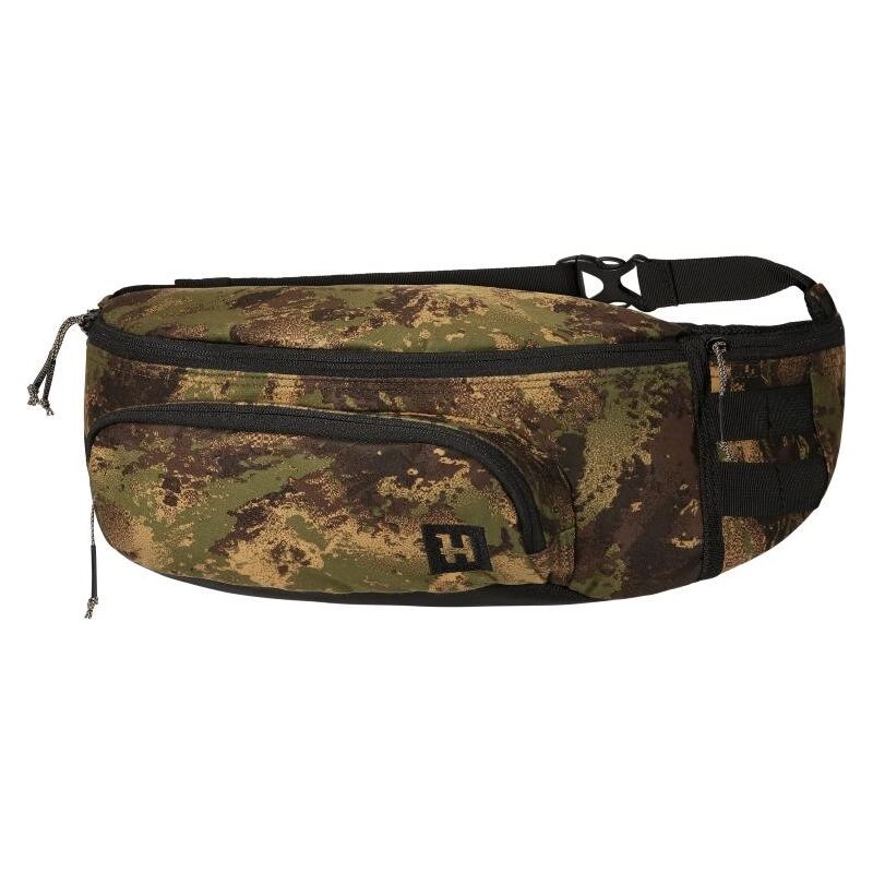 2er Pack Bauchtasche Camouflage Gürteltasche Hüfttasche Tasche Fächer camo grün 