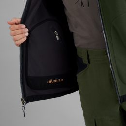 H&auml;rkila Herren Fleecejacke Kamko Grey/Green XXL