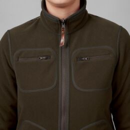 H&auml;rkila Damen Fleecejacke Kamko Brown/Red 3XL