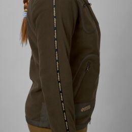 H&auml;rkila Damen Fleecejacke Kamko Brown/Red 3XL