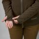 Härkila Damen Fleecejacke Kamko Brown/Red 3XL