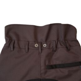 Kruedener Herren Keilerschutzhose Braun 50