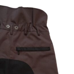 Kruedener Herren Keilerschutzhose Braun 50
