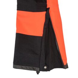 Kruedener Herren Keilerschutzhose Warnrot 106