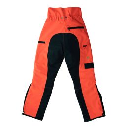 Kruedener Damen Keilerschutzhose Warnrot 48