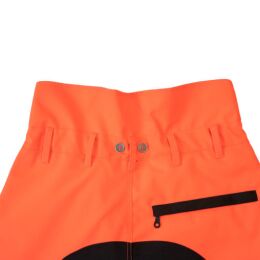 Kruedener Damen Keilerschutzhose Warnrot 48