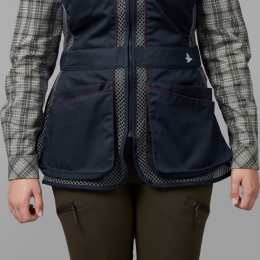 Seeland Damen Schie&szlig;weste Skeet II Classic Blue M