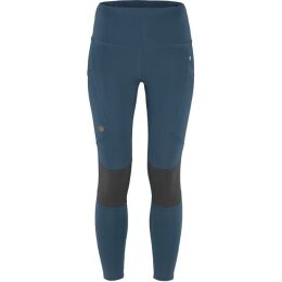 Fj&auml;llr&auml;ven Damen Leggings Abisko Trekking Tights Pro Indigo Blue-Iron Grey M