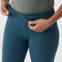 Fj&auml;llr&auml;ven Damen Leggings Abisko Trekking Tights Pro Indigo Blue-Iron Grey XL