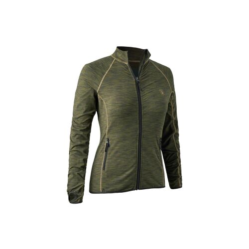 Deerhunter Lady Insulated Fleece Jacke Green melange 34