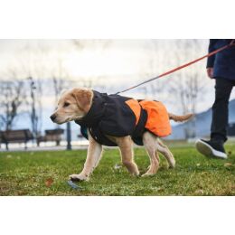 Non-stop Dogwear Hundemantel Glacier Dog Jacket 2.0 Schwarz/Orange 33
