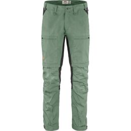 Fj&auml;llr&auml;ven Herrenhose Abisko Lite Trekking Zip-off M Reg Patina Green-Dark Grey 56