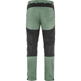 Fj&auml;llr&auml;ven Herrenhose Abisko Lite Trekking Zip-off M Reg Patina Green-Dark Grey 56