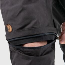 Fj&auml;llr&auml;ven Herrenhose Abisko Lite Trekking Zip-off M Reg Patina Green-Dark Grey 56