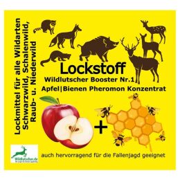 Wildlutscher Fl&uuml;ssigk&ouml;der Booster Nr.1 Apfel/ Bienen Pheromone 100 ml