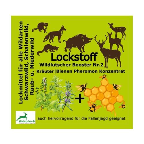 Wildlutscher Flüssigköder Booster Nr.2 Kräuter/ Bienen Pheromone 100 ml