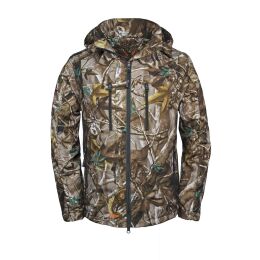 Hubertus Camo Jacke mit Stretcheinsatz 46