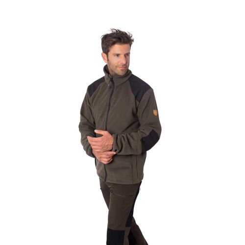 Hubertus Herren Fleecejacke WINDBLOCKER 4XL