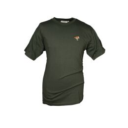 Hubertus T-Shirt Stickerei Tiermotiv Fliegende Ente M